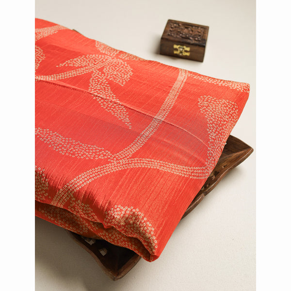 Printed Silk Tissue Fabric