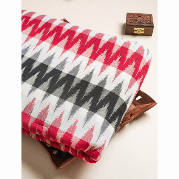 Cotton 3D Ikat Fabric