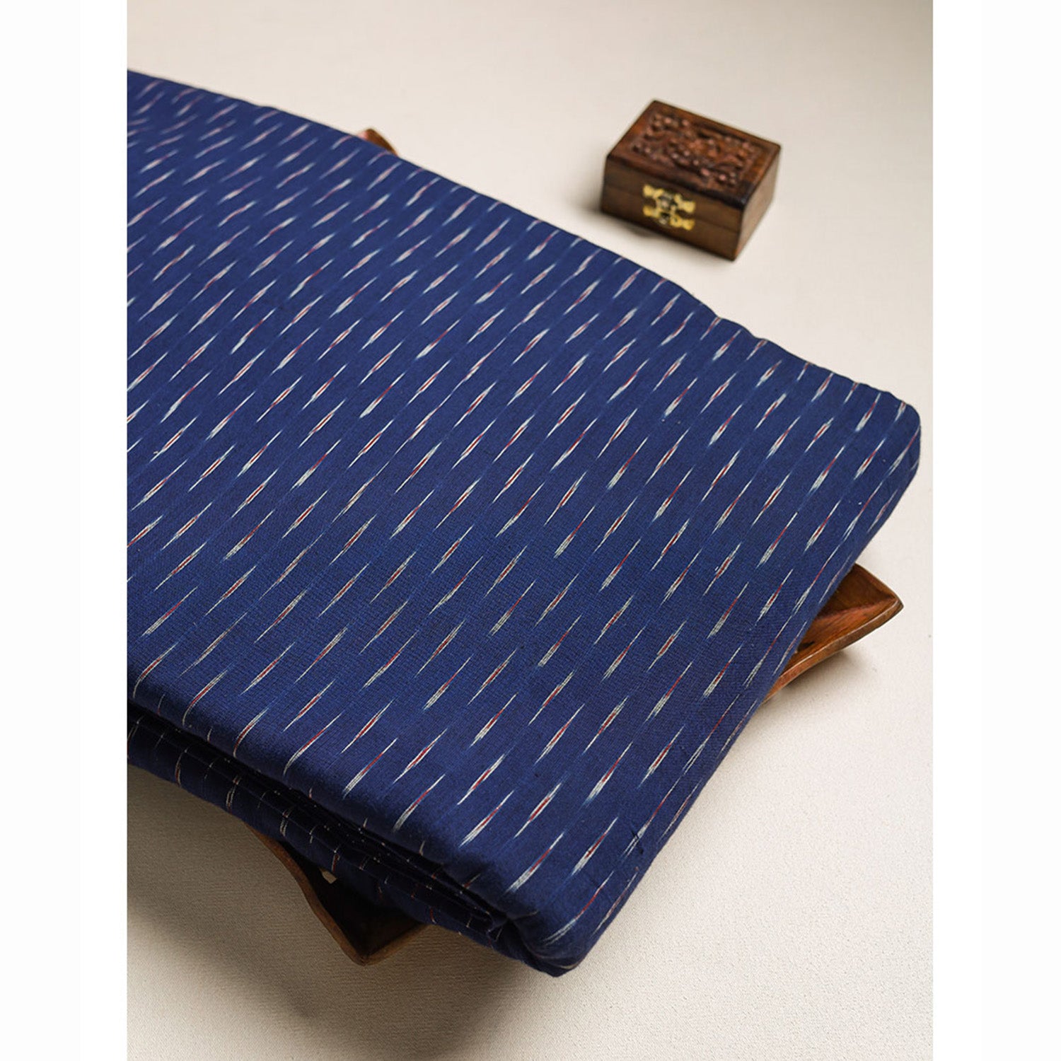 AZO FREE PURE COTTON IKAT FABRIC