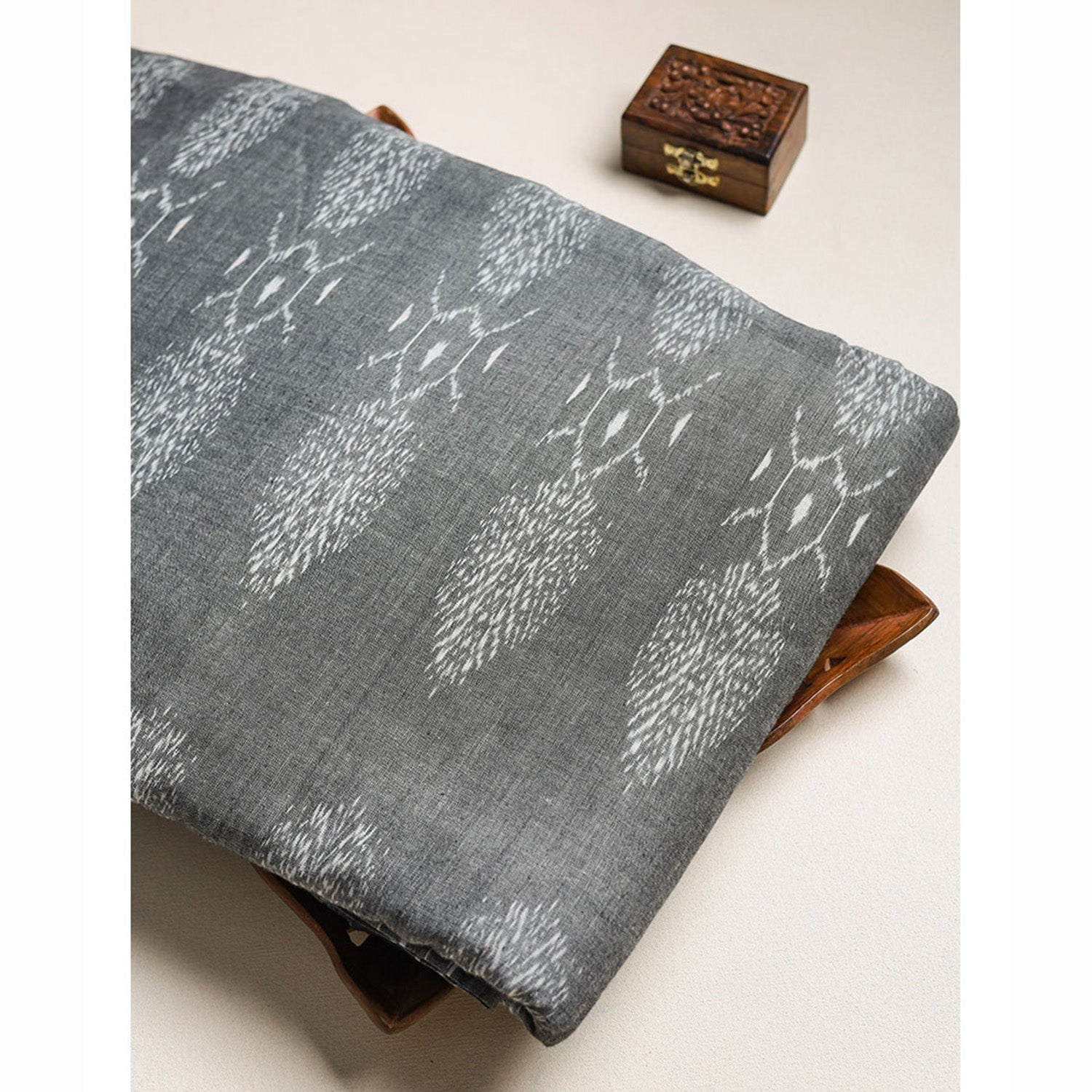 AZO FREE PURE COTTON IKAT FABRIC