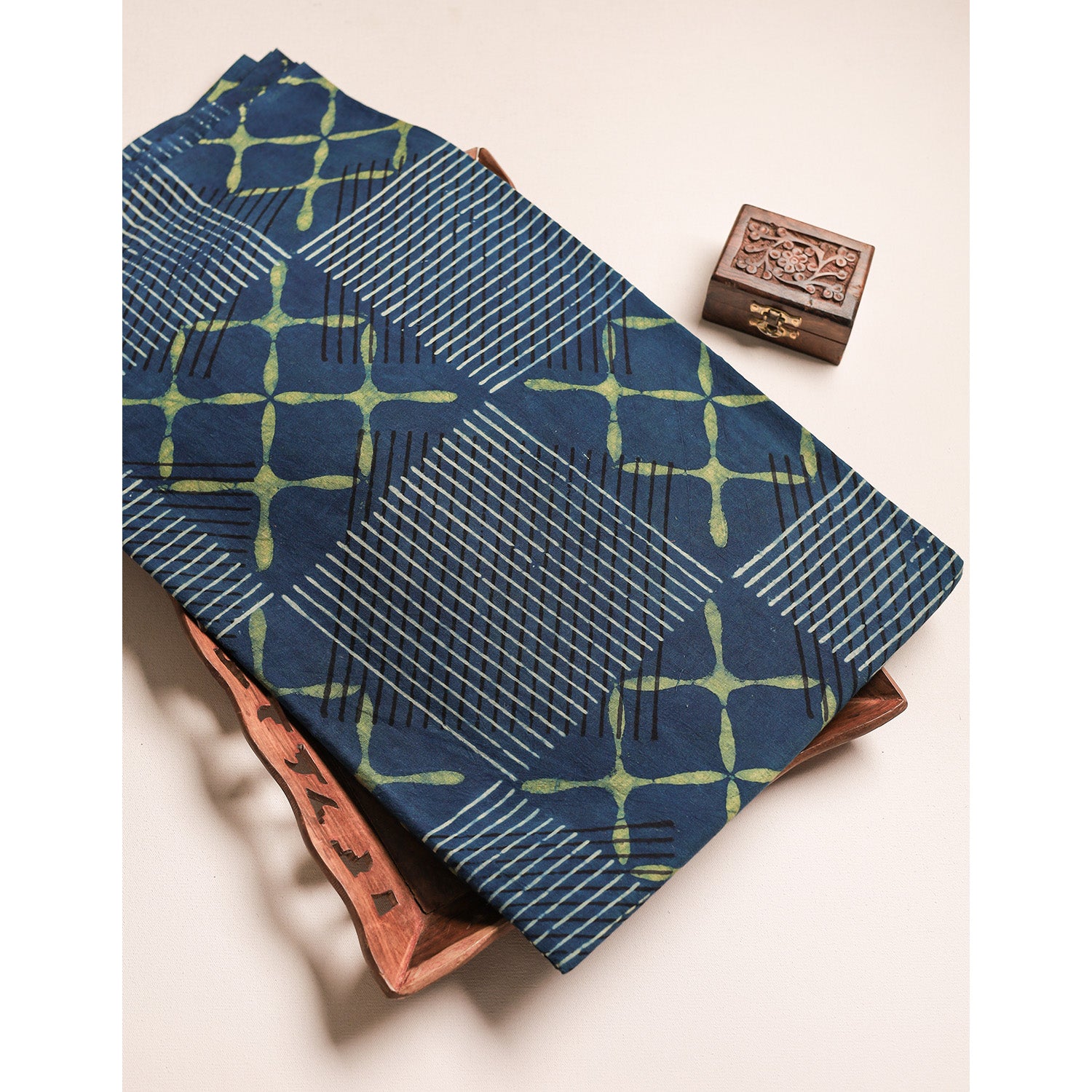 Cotton Ajrakh Fabric