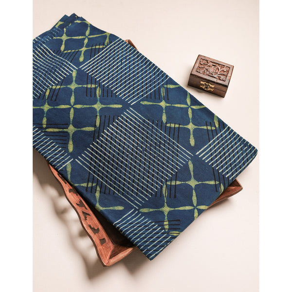 Cotton Ajrakh Fabric