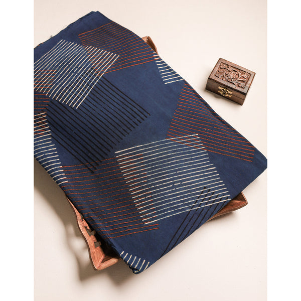 Cotton Ajrakh Fabric