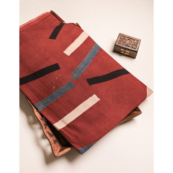 Cotton Ajrakh Fabric