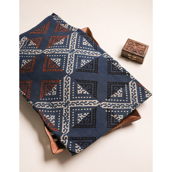 Cotton Ajrakh Fabric