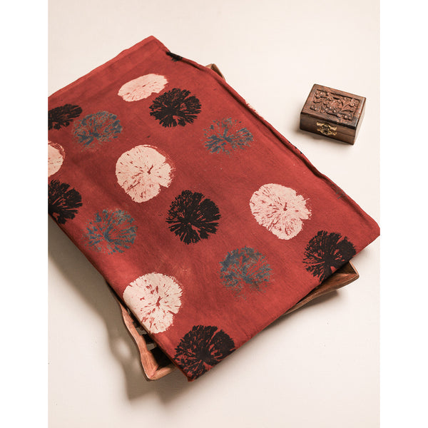 Cotton Ajrakh Fabric