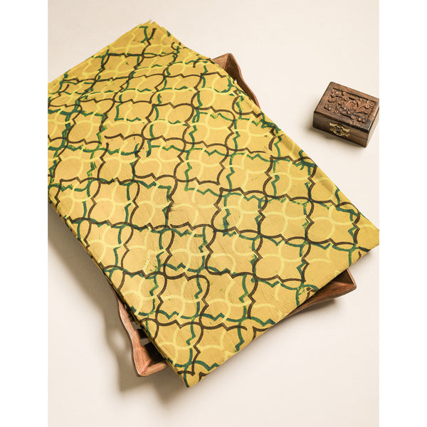 Cotton Ajrakh Fabric