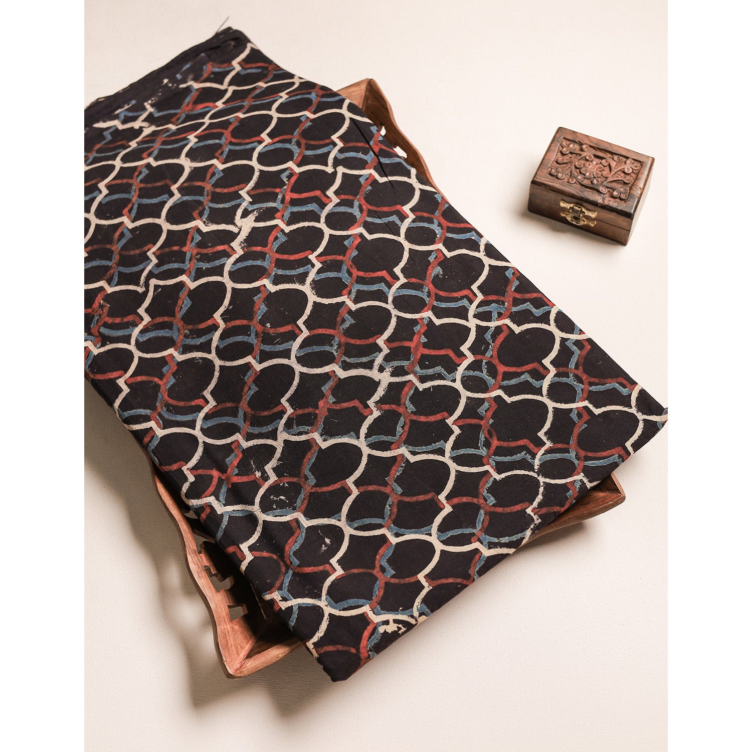 Cotton Ajrakh Fabric