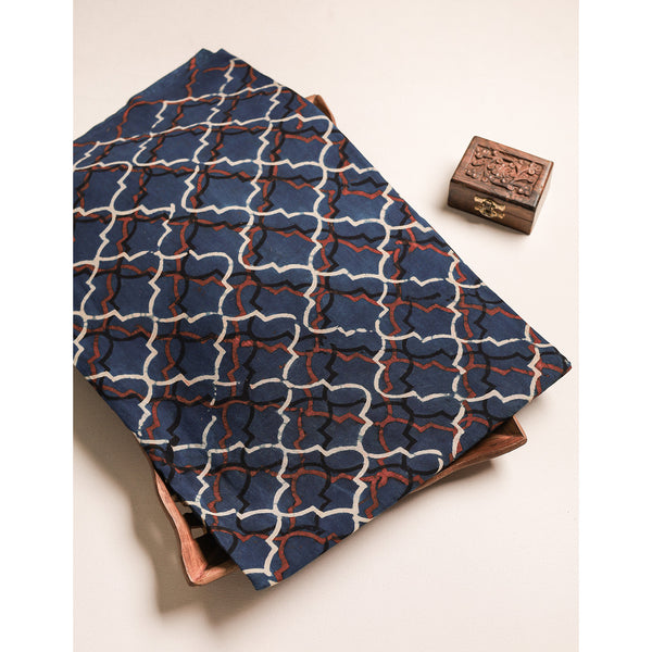 Cotton Ajrakh Fabric