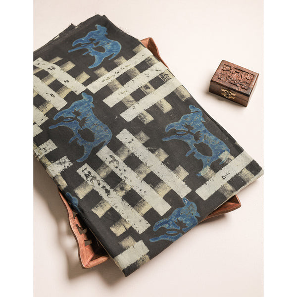 Cotton Ajrakh Fabric