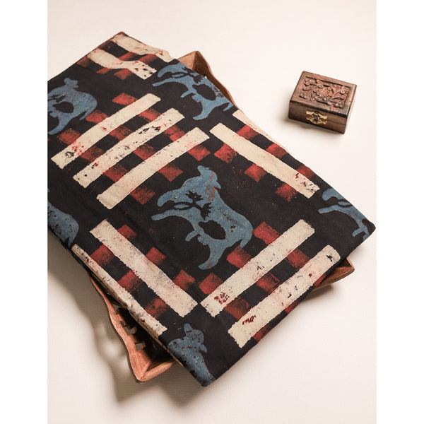 Cotton Ajrakh Fabric