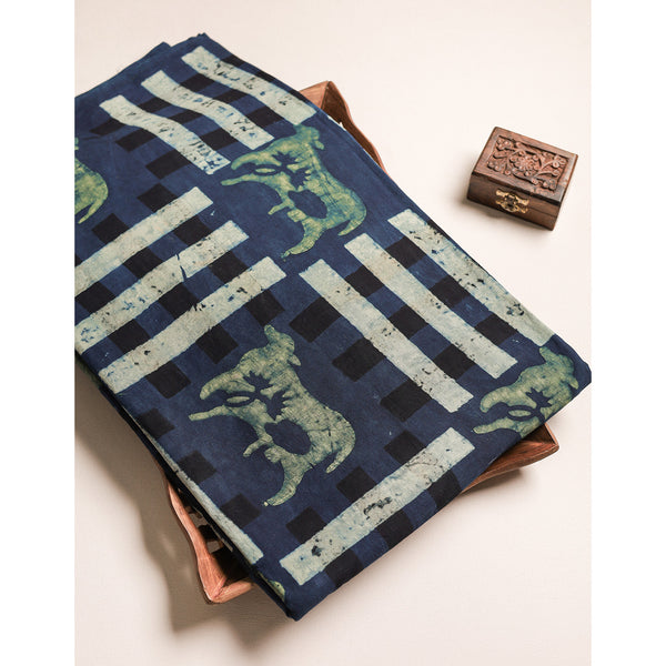 Cotton Ajrakh Fabric