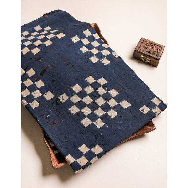 Cotton Ajrakh Fabric