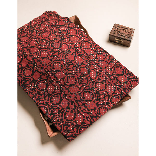 Cotton Ajrakh Fabric