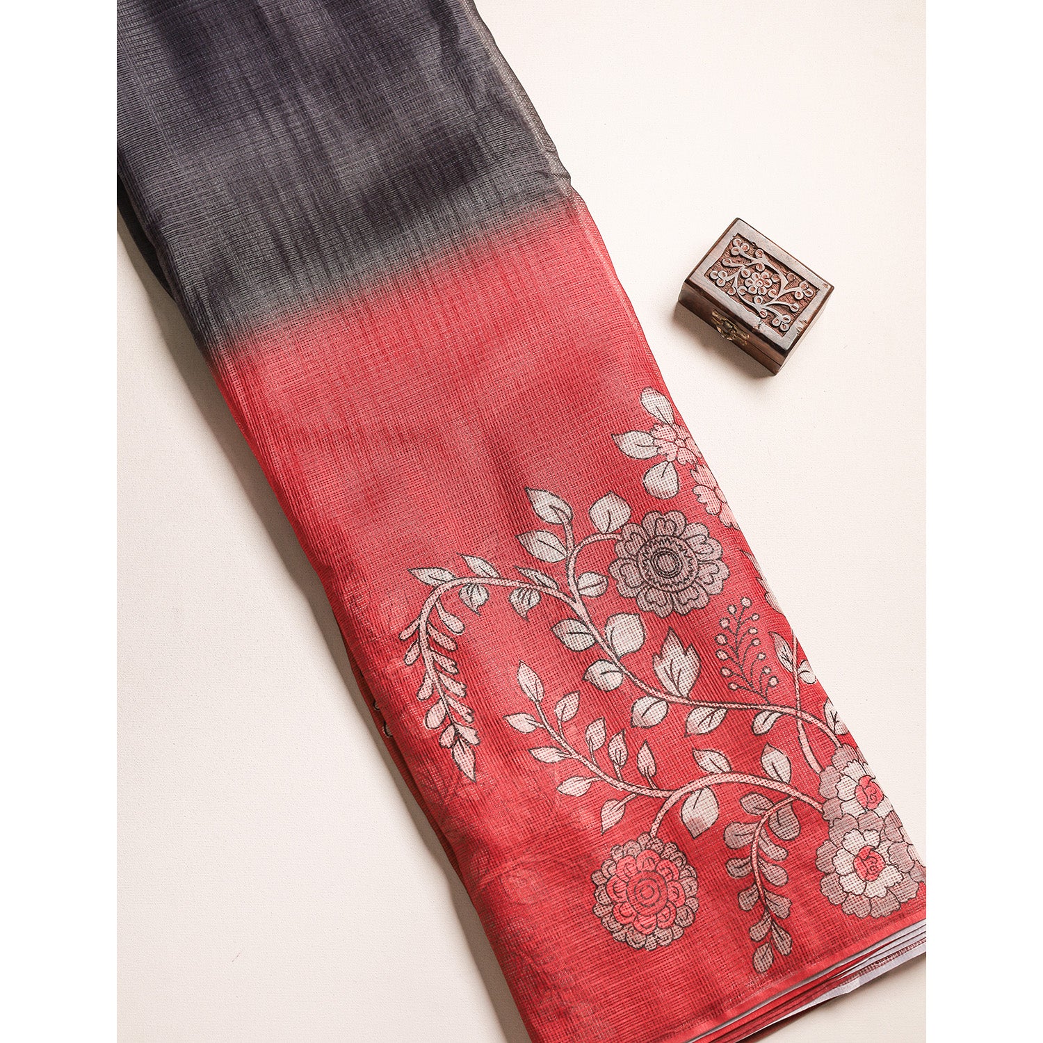 OMBRE KOTA KALAMKARI FABRIC