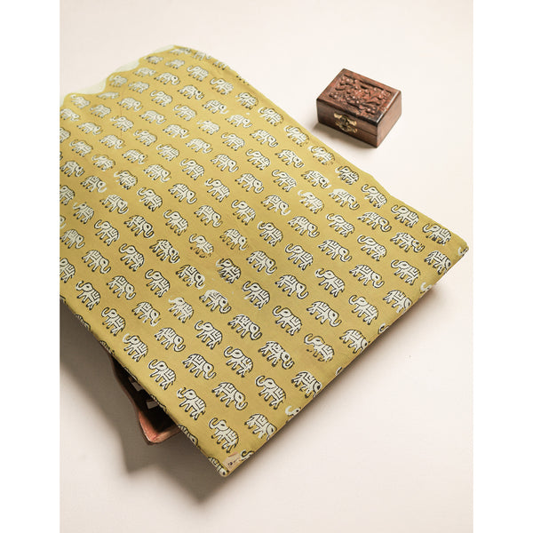 COTTON HANDBLOCK PRINTED FABRIC