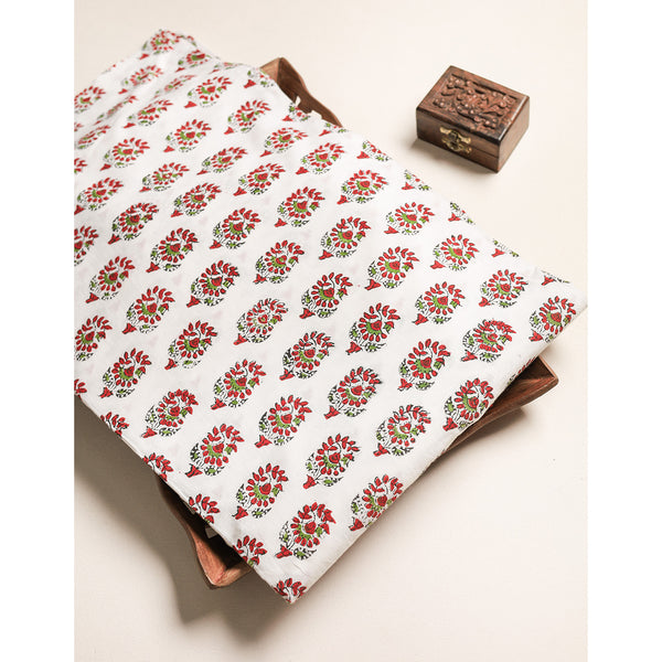 COTTON HANDBLOCK PRINTED FABRIC