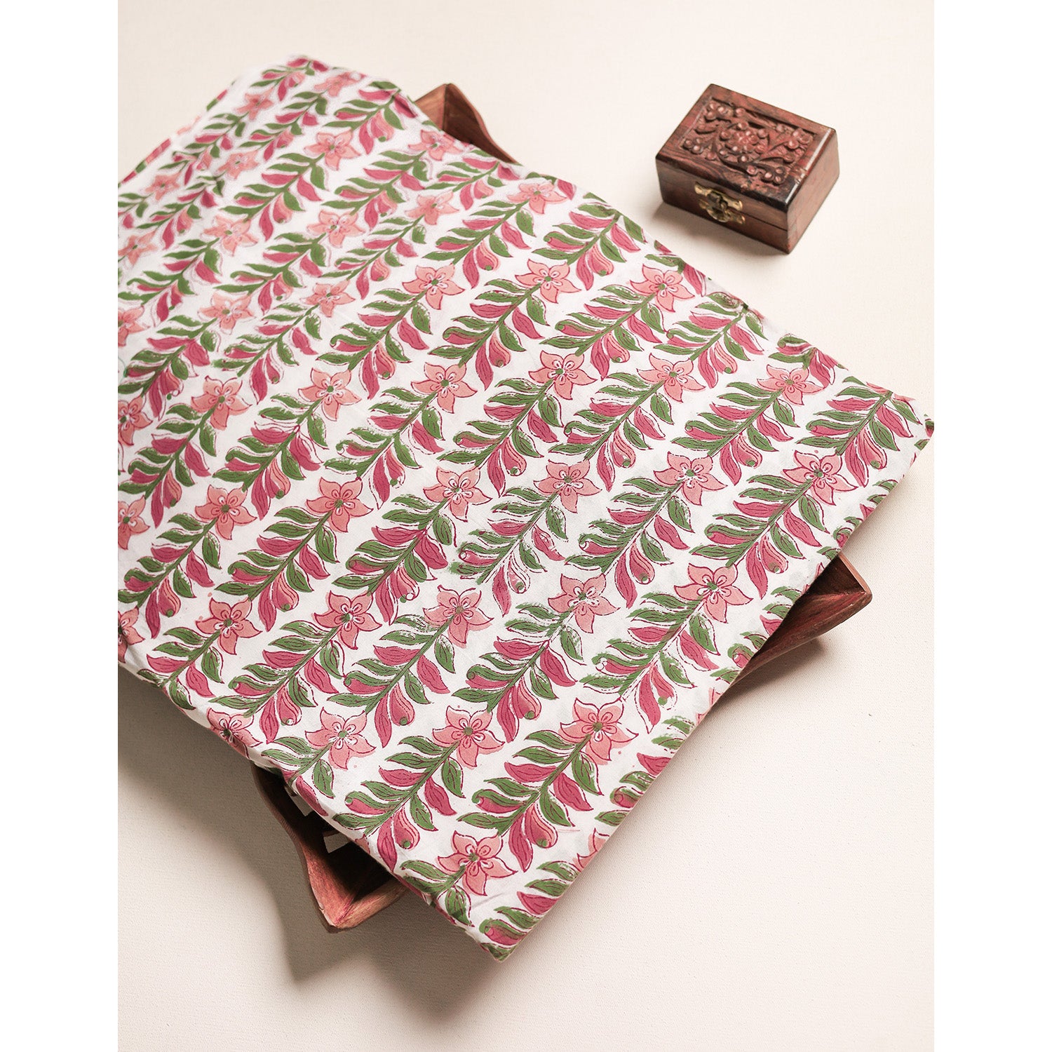 COTTON HANDBLOCK PRINTED FABRIC