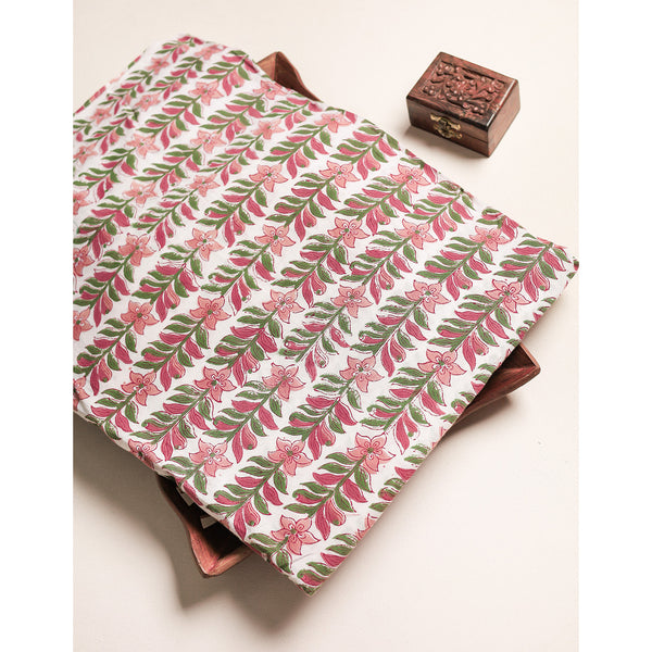 COTTON HANDBLOCK PRINTED FABRIC
