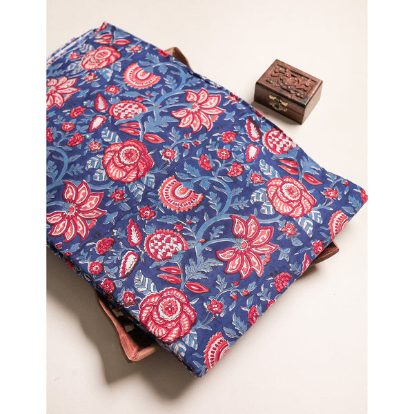 COTTON HANDBLOCK PRINTED FABRIC