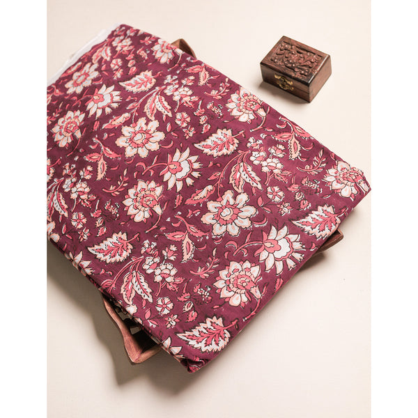 COTTON HANDBLOCK PRINTED FABRIC