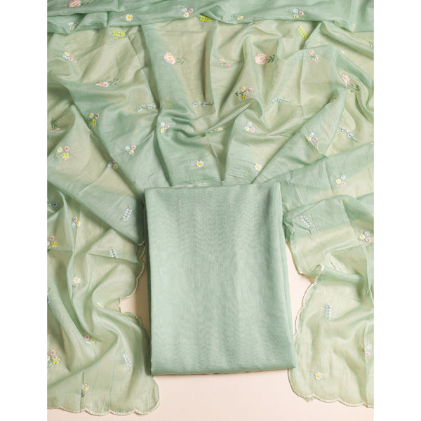 MALAI CHANDERI 2 PIECE SET