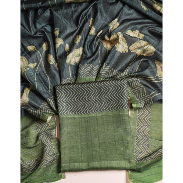 SEMI TUSSAR 2 PIECE SUIT SET