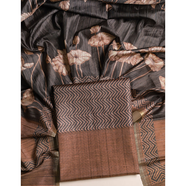 SEMI TUSSAR 2 PIECE SUIT SET