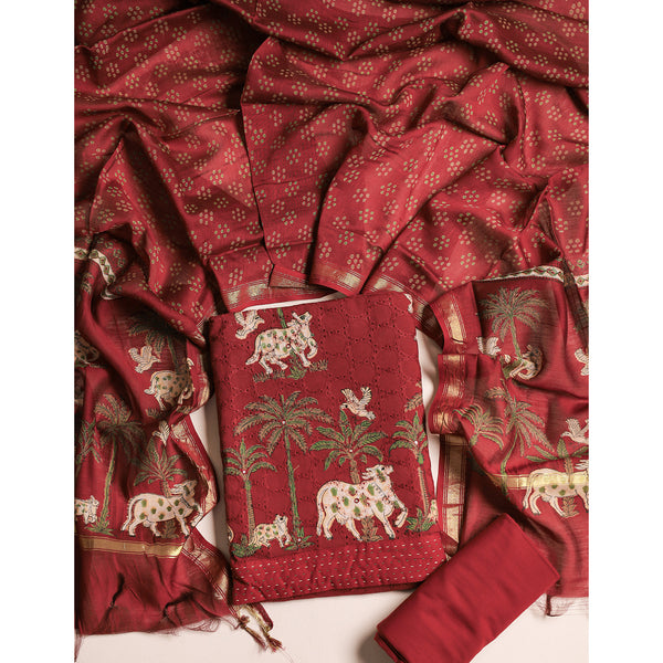 COTTON CHIKAN WORK SUIT SET
