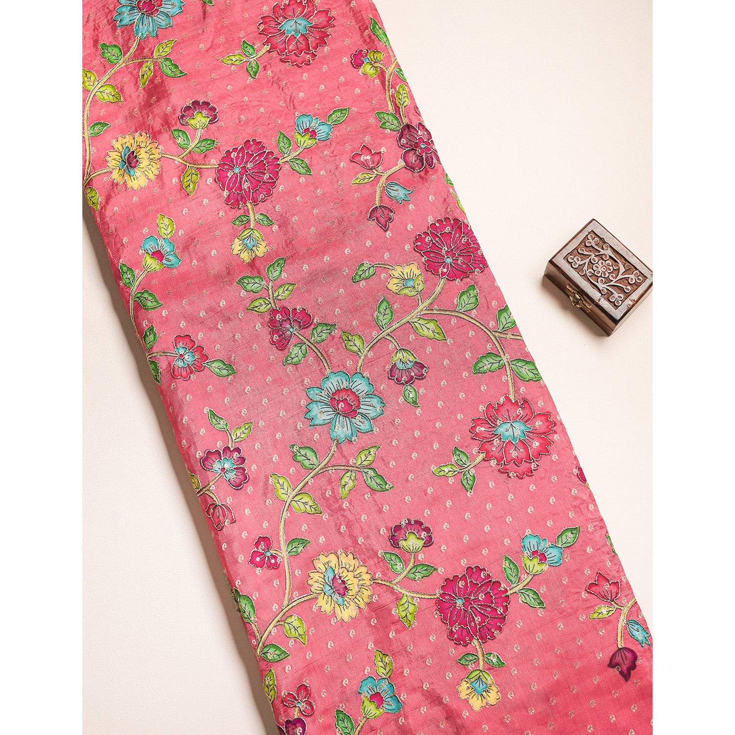 DOLA SILK EMBROIDERED FABRIC