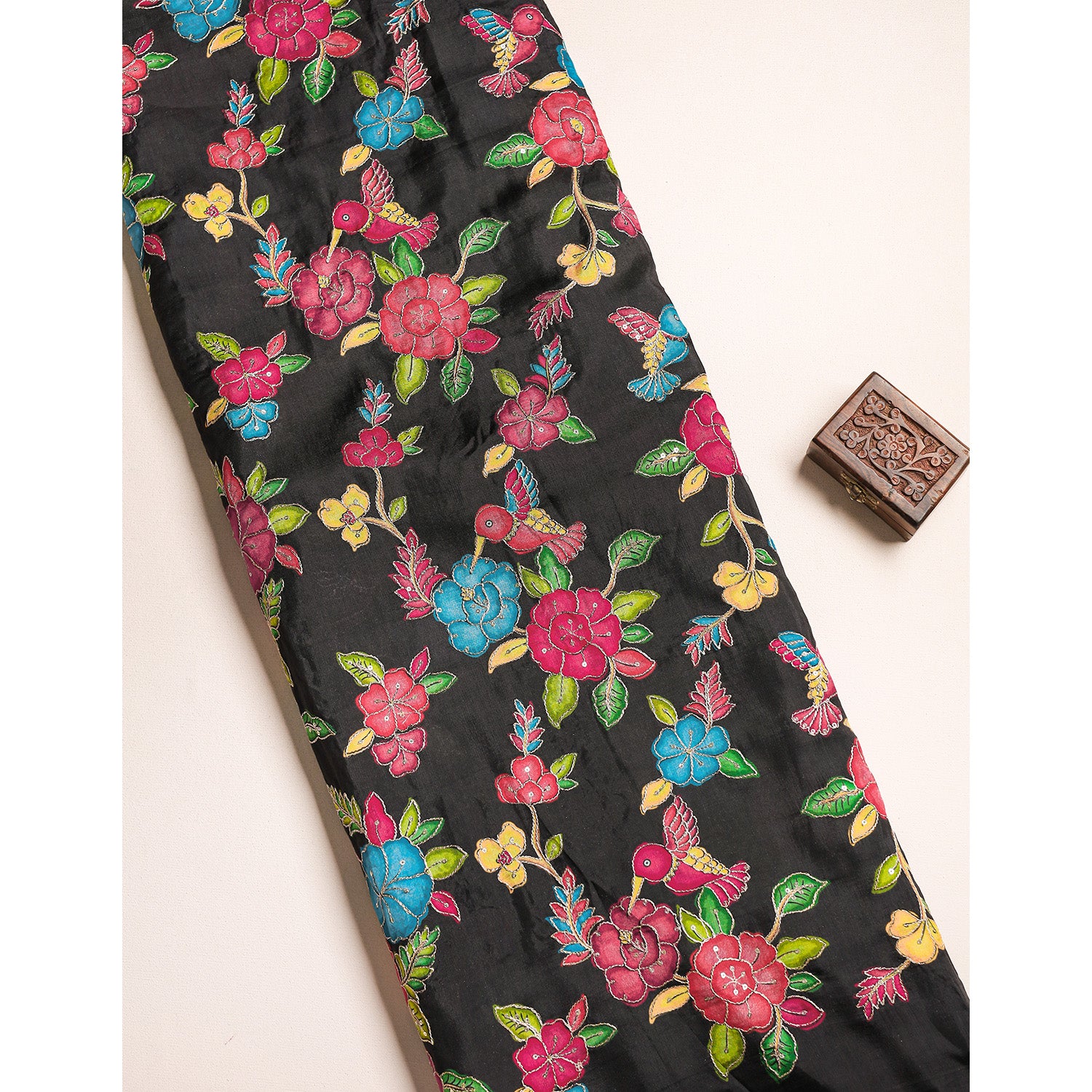 DOLA SILK EMBROIDERED FABRIC