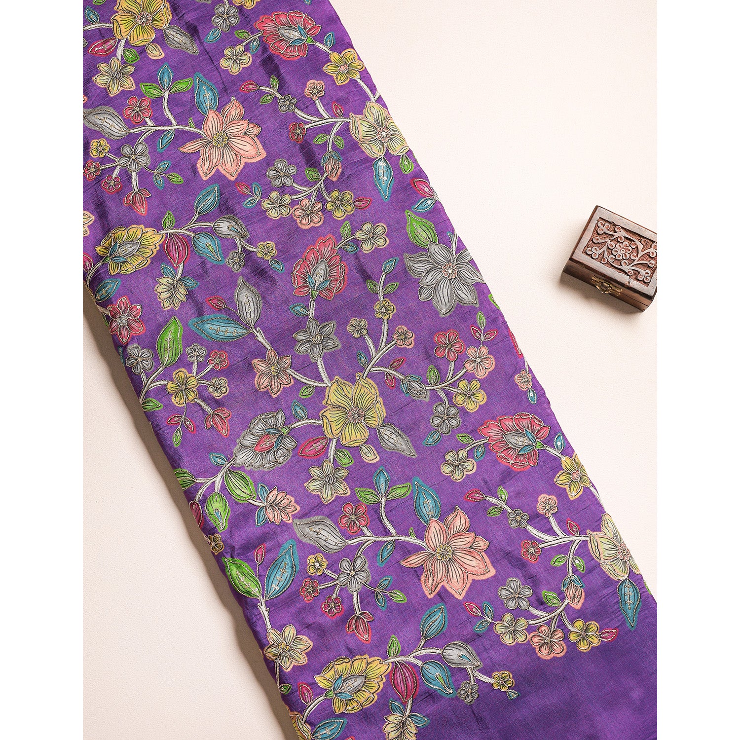 DOLA SILK EMBROIDERED FABRIC