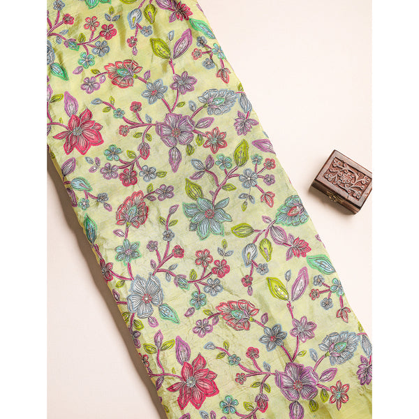 DOLA SILK EMBROIDERED FABRIC