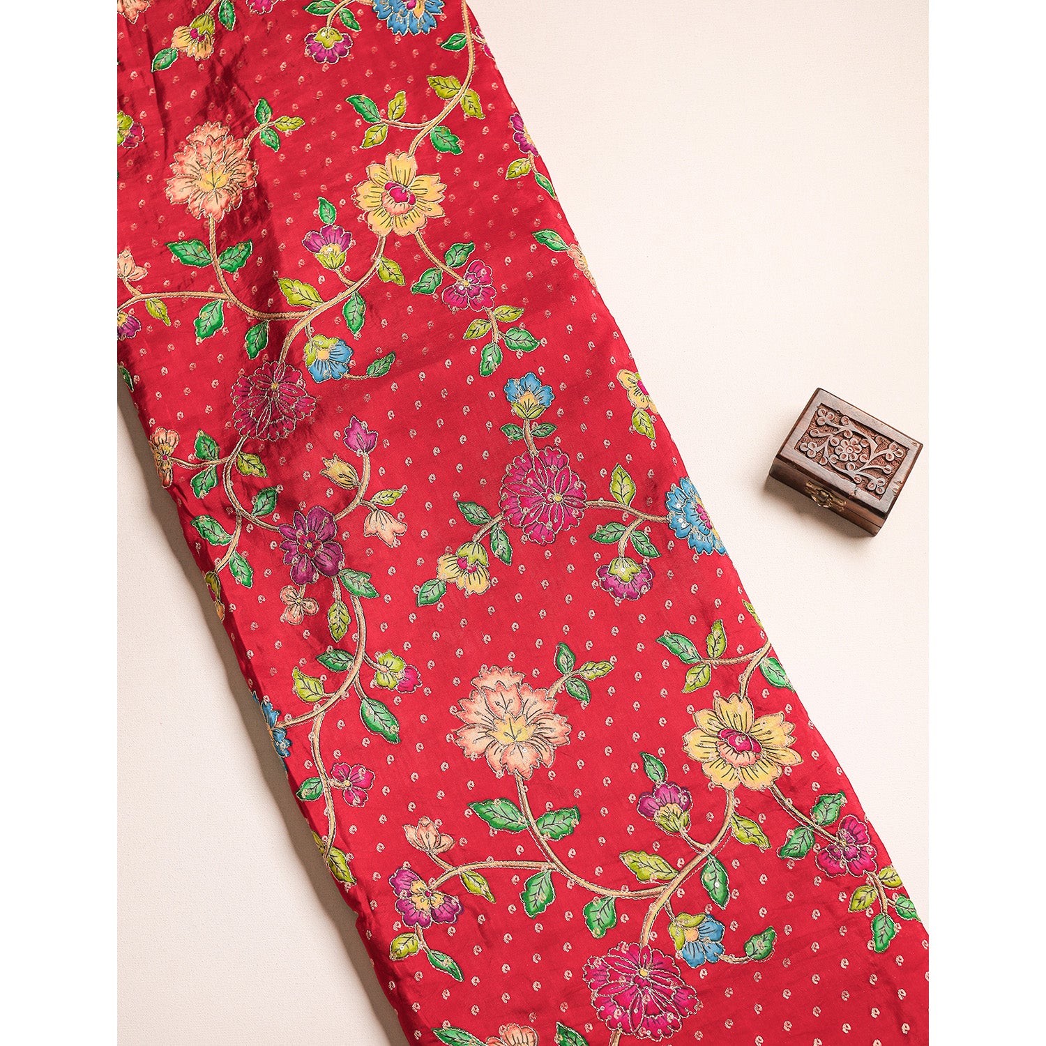 DOLA SILK EMBROIDERED FABRIC