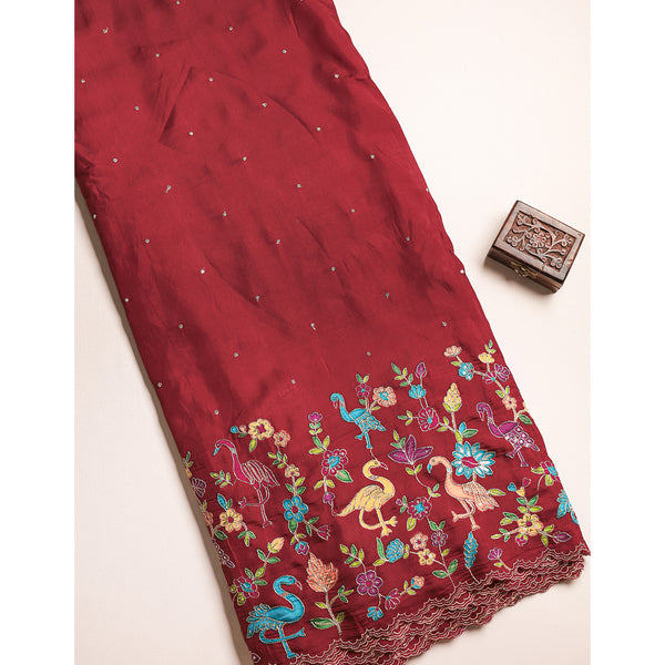 DOLA SILK EMBROIDERED FABRIC