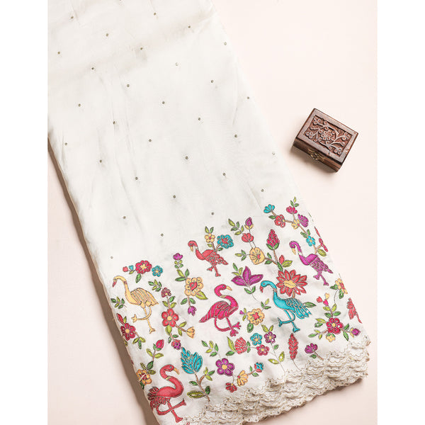 DOLA SILK EMBROIDERED FABRIC