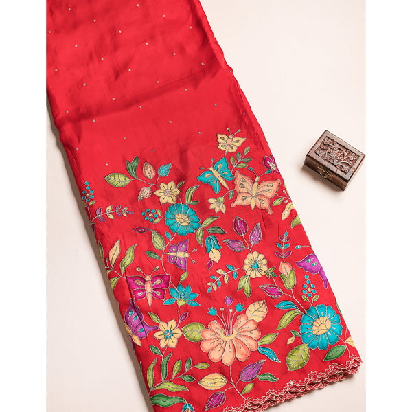 DOLA SILK EMBROIDERED FABRIC