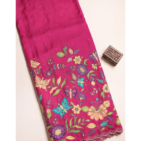 DOLA SILK EMBROIDERED FABRIC