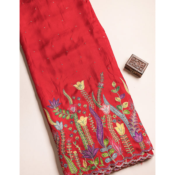 DOLA SILK EMBROIDERED FABRIC