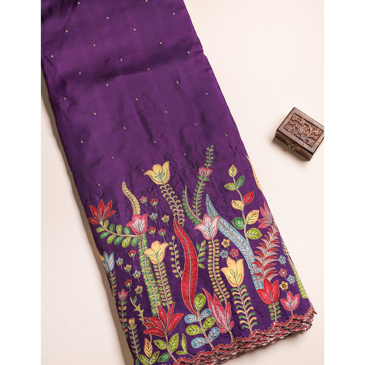 DOLA SILK EMBROIDERED FABRIC