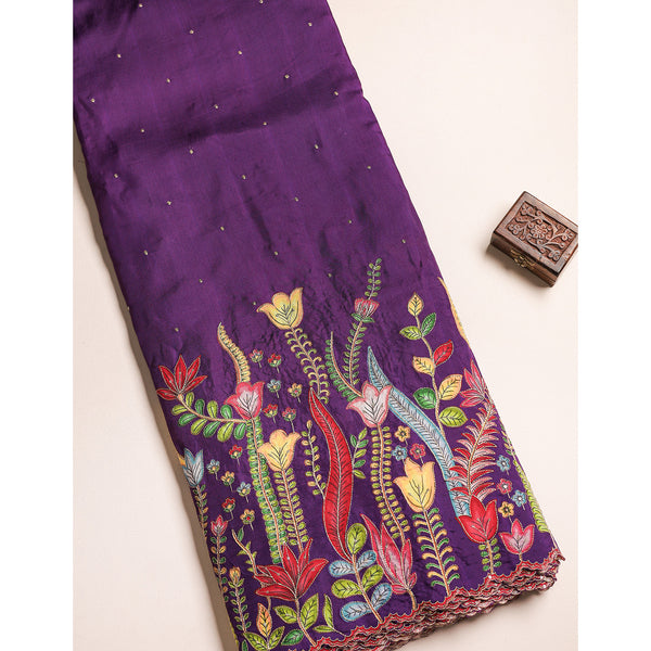 DOLA SILK EMBROIDERED FABRIC