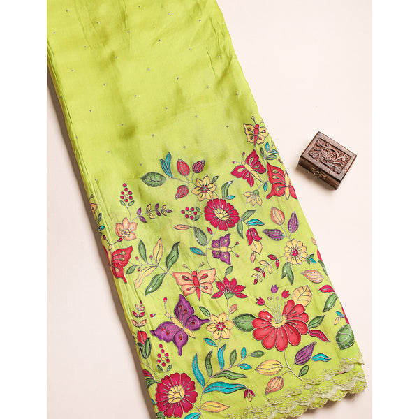 DOLA SILK EMBROIDERED FABRIC