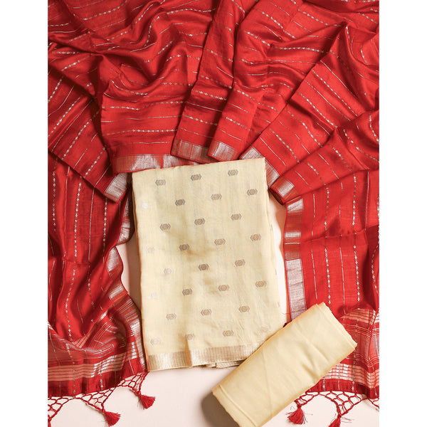 ZAREESHA BANARAS SUIT SET