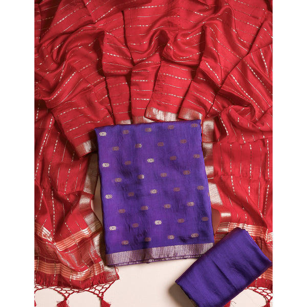 ZAREESHA BANARAS SUIT SET