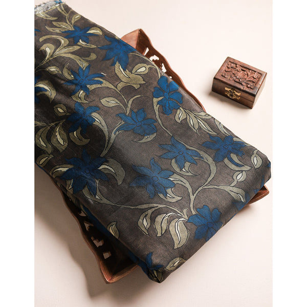 RAGAVI DOLA SILK KALAMKARI FABRIC