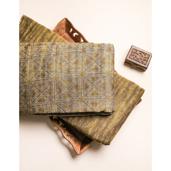 PURE MALAI CHANDERI PRINTED MIX & MATCH