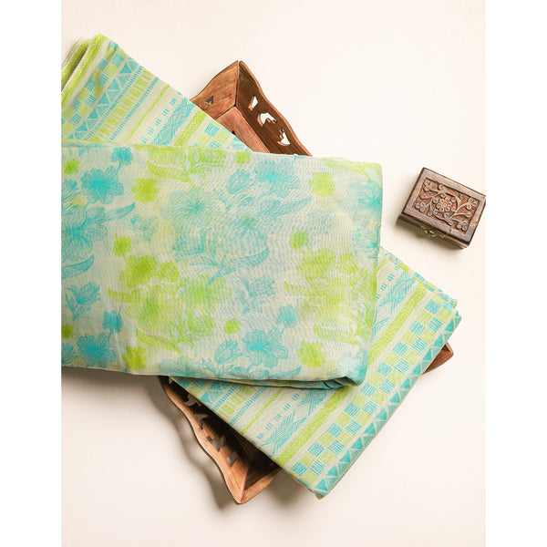 PURE MALAI CHANDERI PRINTED MIX & MATCH