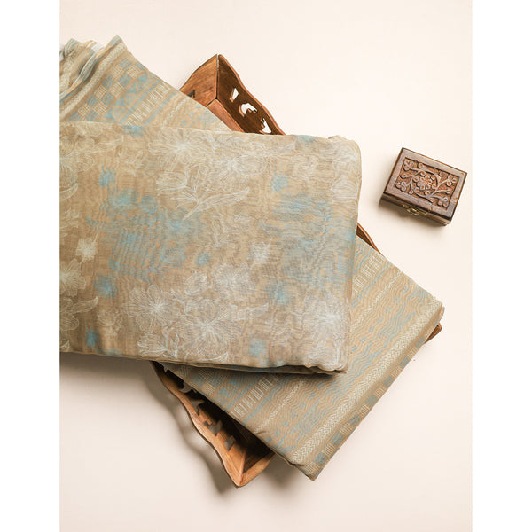 PURE MALAI CHANDERI PRINTED MIX & MATCH