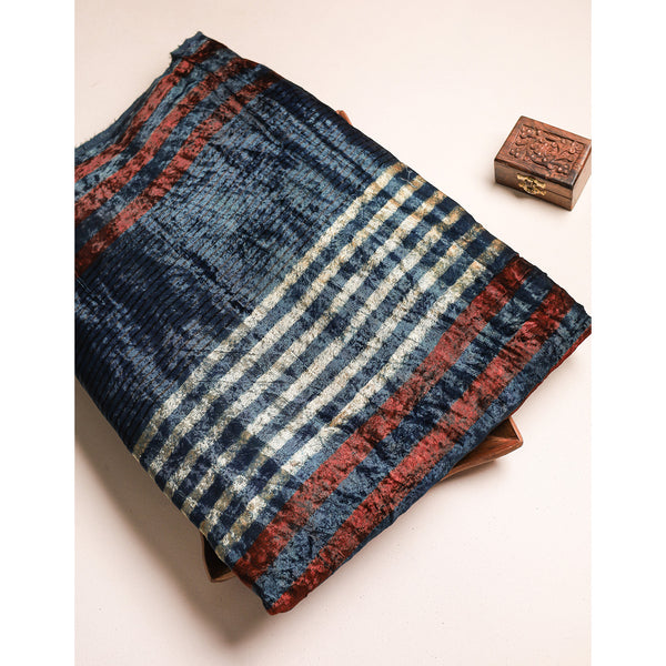 AJRAKH PRINTED VELVET FABRIC