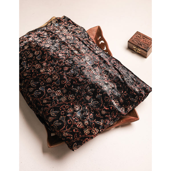 AJRAKH PRINTED VELVET FABRIC